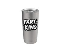 Cool Fart King Emblem Stainless Steel Insulated Tumbler