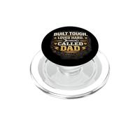 Cool Father’s Day Present, Tough Style Dad, Funny Dad Art PopSockets PopGrip for MagSafe