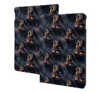 Cool Fire Mountain Dragon A Print Compatible with ipad air 3rd Generation Case Cover, Tablet Cases Compatible with ipad Pro Case 10.5 Inch, Auto Wake/Sleep, Folio Stand