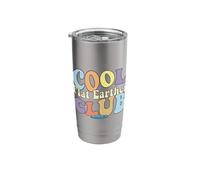 Cool Flat Earther Club Conspiracy Theory Earth is Flat Stainless Steel Insulated Tumbler