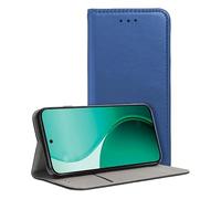 Cool Flip Cover Case for Oppo Reno 14 5G / 14F 5G / 14 FS 5G Smooth Blue