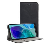 Cool Flip Cover Case for Samsung M556 Galaxy M55 5G Smooth Black