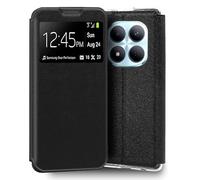 Cool Flip Cover Case for Xiaomi Redmi Note 15 Pro Smooth Black