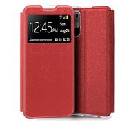 Cool Flip Cover for Xiaomi Redmi 10 5G Plain Red