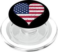 Cool for Proud American on Independence Day A Small USA Flag PopSockets PopGrip for MagSafe