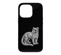 Cool Fossa Wearing Sunglasses Madagascar Drawing Art Case for iPhone 13 Pro