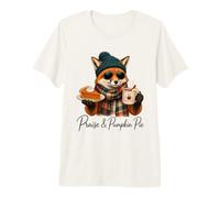 Cool Fox Praise and Pumpkin Pie Hot Apple Cider Fall Premium T-Shirt