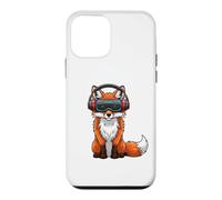 Cool Fox VR Gamer Design with Headset Case for iPhone 12 mini