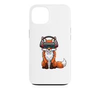 Cool Fox VR Gamer Design with Headset Case for iPhone 13