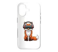 Cool Fox VR Gamer Design with Headset Case for iPhone 17