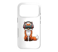 Cool Fox VR Gamer Design with Headset Case for iPhone 17 Pro
