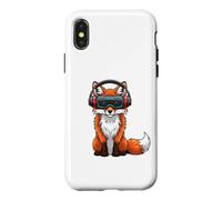 Cool Fox VR Gamer Design with Headset Case for iPhone X/XS