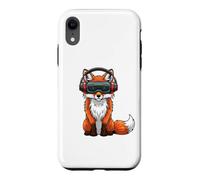Cool Fox VR Gamer Design with Headset Case for iPhone XR