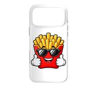 Cool French Fries Sunglasses Summer Fast Food Design Case for iPhone 17 Pro Max