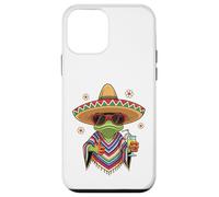 Cool Frog Sombrero Poncho Tropical Drink Fiesta Case for iPhone 12 mini