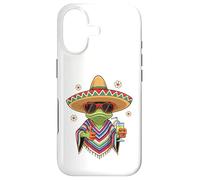 Cool Frog Sombrero Poncho Tropical Drink Fiesta Case for iPhone 17