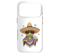 Cool Frog Sombrero Poncho Tropical Drink Fiesta Case for iPhone 17 Pro