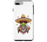 Cool Frog Sombrero Poncho Tropical Drink Fiesta Case for iPhone 7 Plus/8 Plus