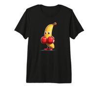 Cool Fruit Boxing Costume for Bananas Lovers Premium T-Shirt