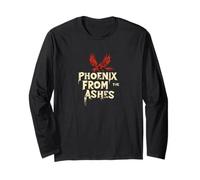 Cool Fueled by Fire Bird Costume for Phoenix Lovers Long Sleeve T-Shirt