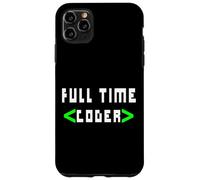 Cool Full Time Coder - Coder Gift For Coders Case for iPhone 11 Pro Max