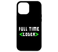 Cool Full Time Coder - Coder Gift For Coders Case for iPhone 12 Pro Max