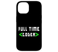 Cool Full Time Coder - Coder Gift For Coders Case for iPhone 14