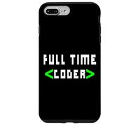 Cool Full Time Coder - Coder Gift For Coders Case for iPhone 7 Plus/8 Plus