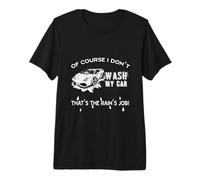 Cool Funny auto Mechanic Garage Owner I Don't wash My car Premium T-Shirt
