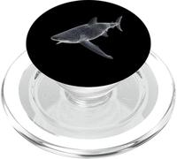Cool Funny Shark Art Design For Shark Lovers PopSockets PopGrip for MagSafe