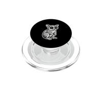 Cool Galago Wearing Sunglasses Bush Baby Drawing Art PopSockets PopGrip for MagSafe