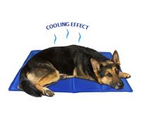 Cool Gel Pet Mat Dog Cat Bed Non Toxic Summer Heat Relief Cushion Pad 60x40cm