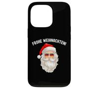 Cool German Santa Germany flag sunglasses Frohe Weihnachten! Case for iPhone 13 Pro