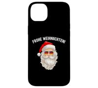 Cool German Santa Germany flag sunglasses Frohe Weihnachten! Case for iPhone 14 Plus