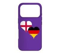 Cool Germany England Flag Proud German English Fans Pride Case for iPhone 17 Pro