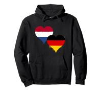 Cool Germany Netherlands Flag Proud German Dutch Fan Pride Pullover Hoodie