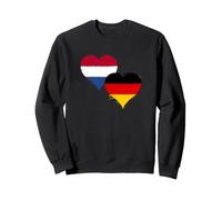 Cool Germany Netherlands Flag Proud German Dutch Fan Pride Sweatshirt
