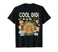 Cool Gigi of The Wild One Safari First Birthday T-Shirt