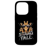 Cool Giraffe Sunglasses Motivation Case for iPhone 14 Pro