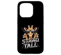 Cool Giraffe Sunglasses Motivation Case for iPhone 15 Pro