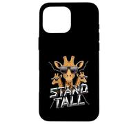 Cool Giraffe Sunglasses Motivation Case for iPhone 16 Pro Max