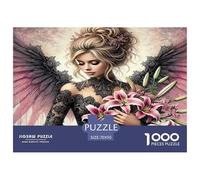 Cool Girl 1000 Pieces Jigsaw Puzzles for Adults Impossible Beautiful Home Decoration Art Colorful DIY Craft 70x50cm/1000pcs