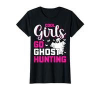 Cool Girls Go Ghost Hunting Paranormal Spooky Halloween T-Shirt