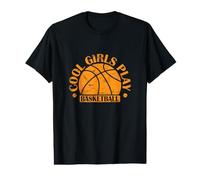 Cool Girls Play Basketball Power on the Court Value Graphic T-Shirt