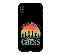 Cool Girls play Chess Brain Training Case for iPhone XS Max