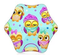 Cool Girls Umbrella for Kids Portable Uv Protection Sun Umbrellas Upf 50 Black J Stick Boys Umbrellas for Rain Cute Cartoon Owls Teal Blue