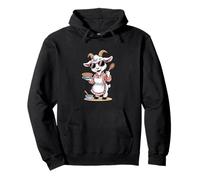 Cool Goat Baking Pie With Sunglasses Chef Pullover Hoodie