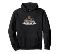 Cool Gorilla DJ Disco Dancing Party Techno Hardcore Pullover Hoodie