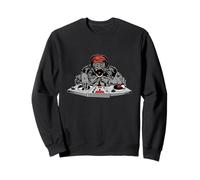 Cool Gorilla DJ Disco Dancing Party Techno Hardcore Sweatshirt