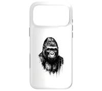 Cool Gorilla Ink Art Urban Jungle Wild Power Portrait Grunge Case for iPhone 17 Pro Max
